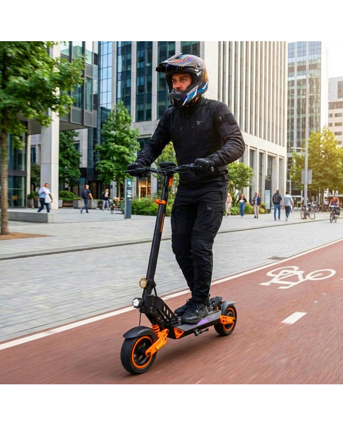 Kamikaze K1 Electric Scooter + Key Switch - 1000W, 60 km range