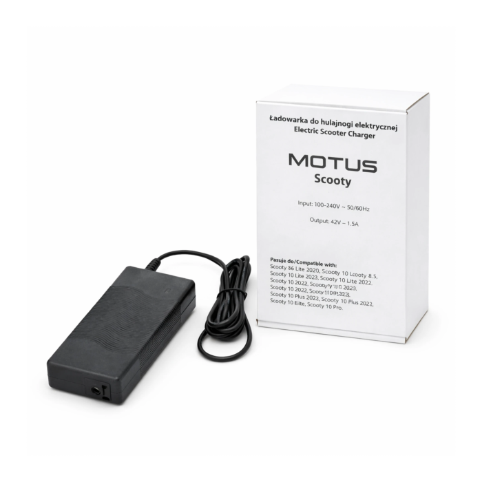 Charger for MOTUS Scooty Electric Scooter 42V 1.5A