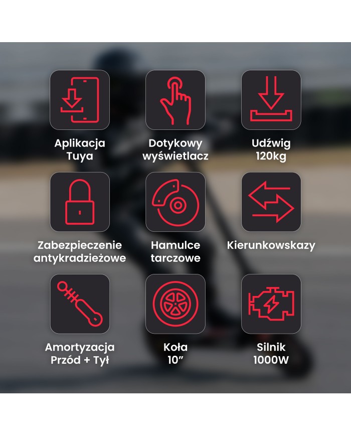 [Pre-order] Motus Daytona 10 2026 Electric Scooter - 7way.pl