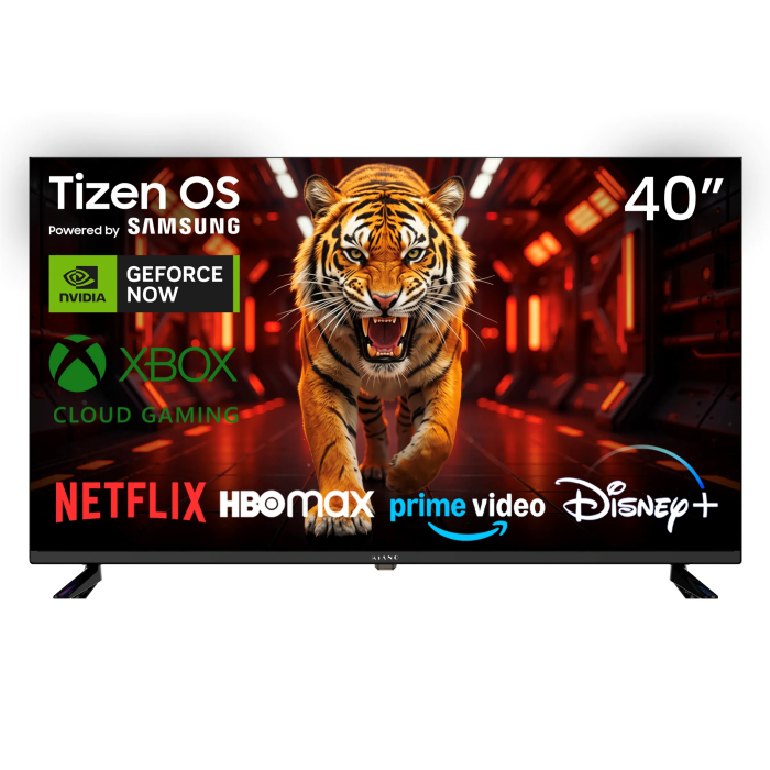 Kiano Elegance 40" FHD TV Tizen OS, HBO Prime, GeForce Now, Xbox Cloud Gaming
