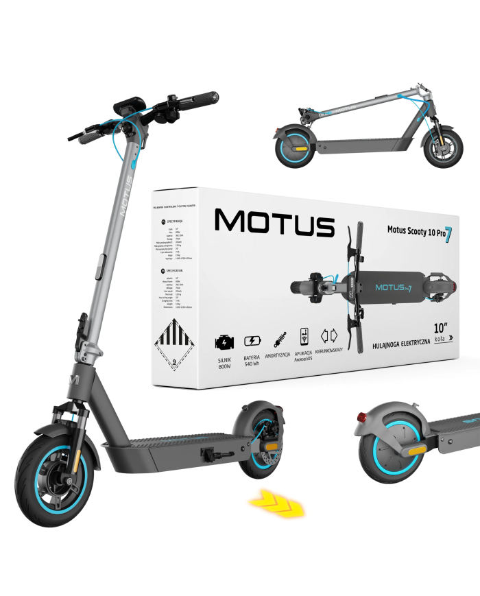 Motus Scooty 10 Pro7 Electric Scooter - Specifications and Performance