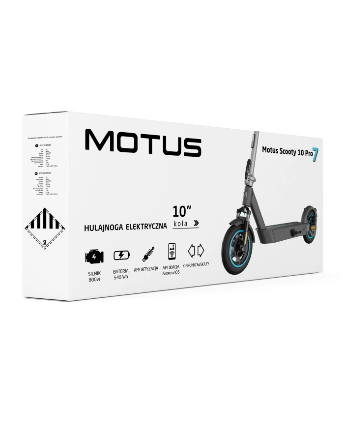 Motus Scooty 10 Pro7 Electric Scooter - Specifications and Performance