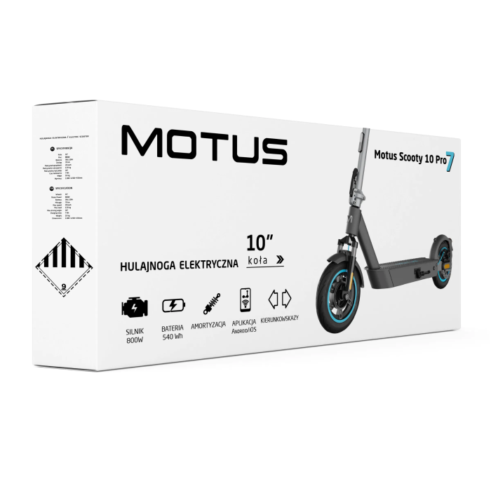 Motus Scooty 10 Pro7 Electric Scooter - Specifications and Performance