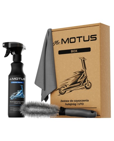 Mr. Motus Electric Scooter Cleaning Kit Box Edition 2026