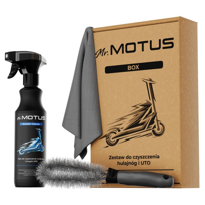 Mr. Motus Electric Scooter Cleaning Kit Box Edition 2026