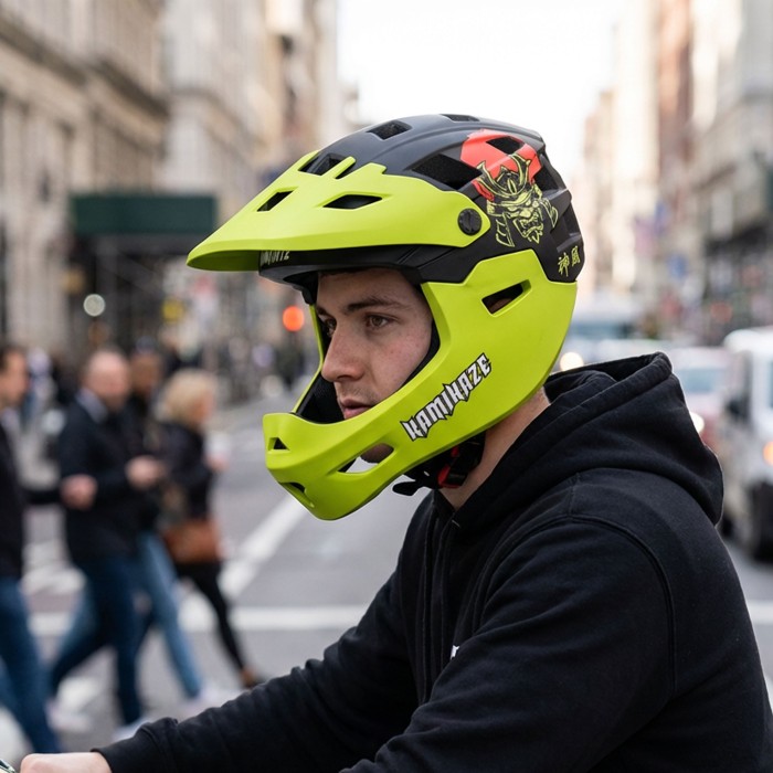 Kamikaze RONIN Helmet Green