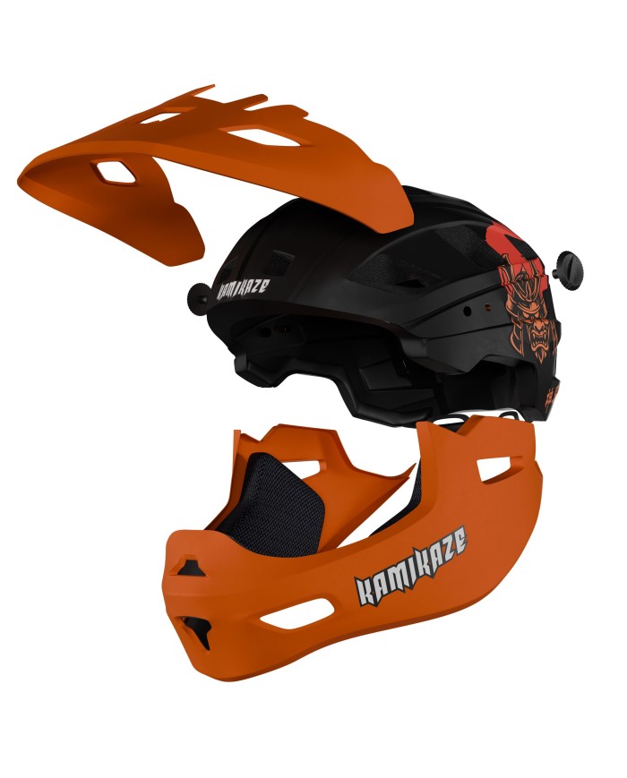 Kamikaze RONIN Helmet Orange