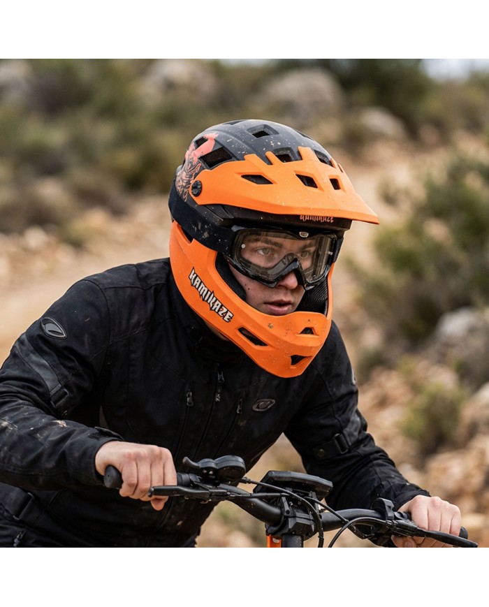 Kamikaze RONIN Helmet Orange