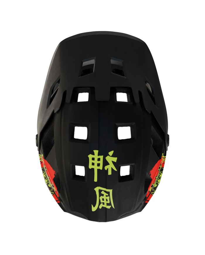 Kamikaze RONIN Wave Black Full Face Helmet