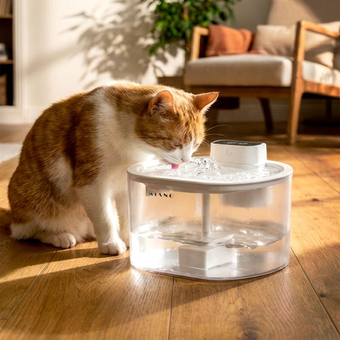Automatic water dispenser for dogs and cats Kiano Aqua