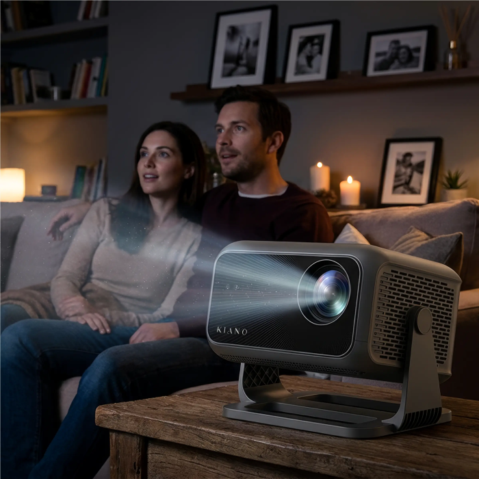 Kiano CHILL Grey Home Cinema Projector