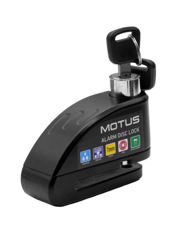 Motus BG-1255 Disc Brake Lock with Alarm