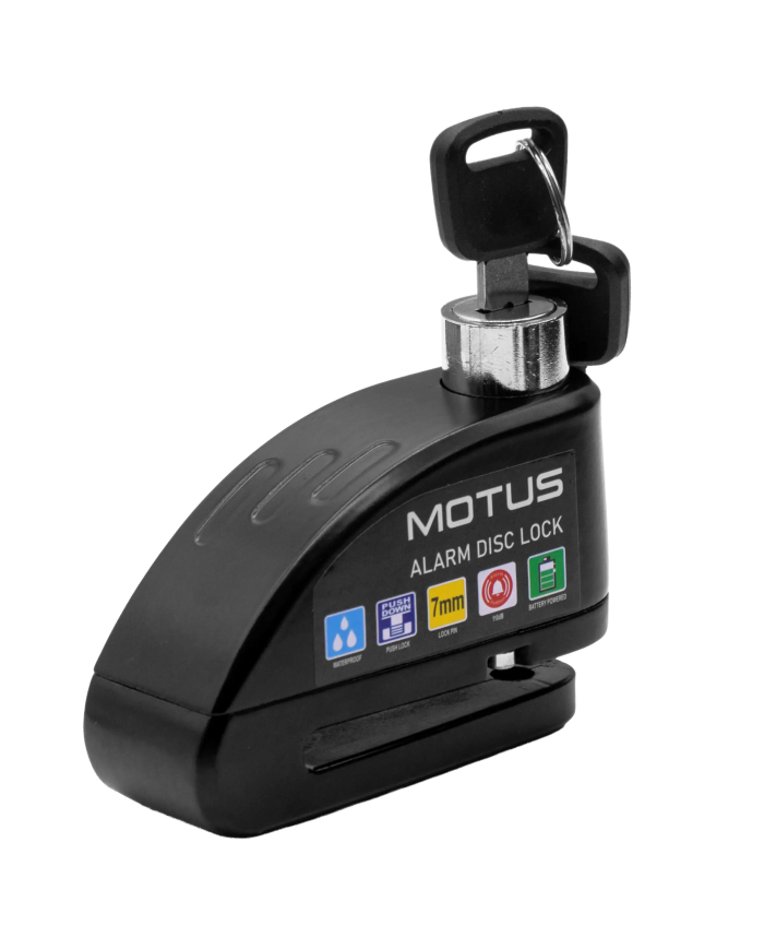 Motus BG-1255 Disc Brake Lock with Alarm