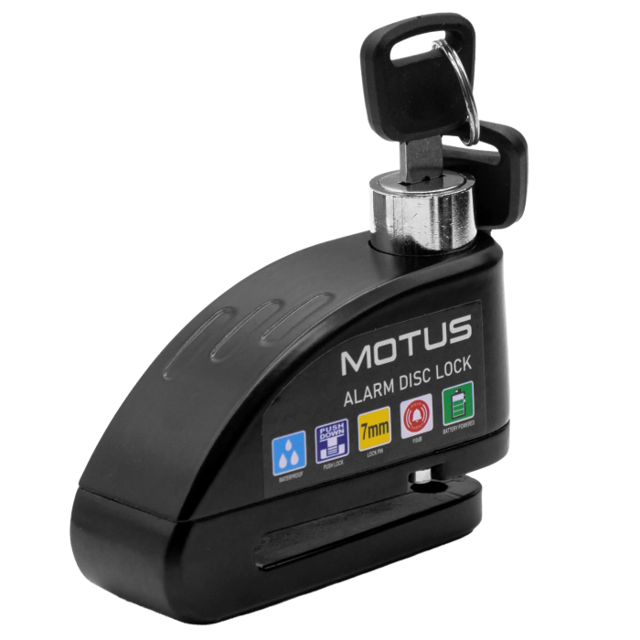 Motus BG-1255 Disc Brake Lock with Alarm