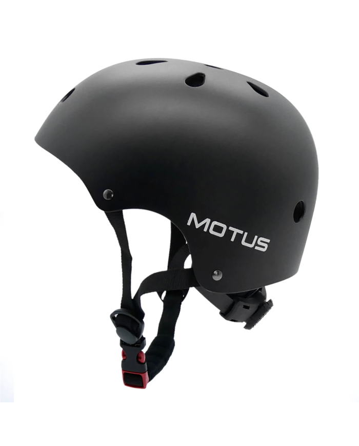 Adjustable MOTUS black helmet for bicycle, electric scooter