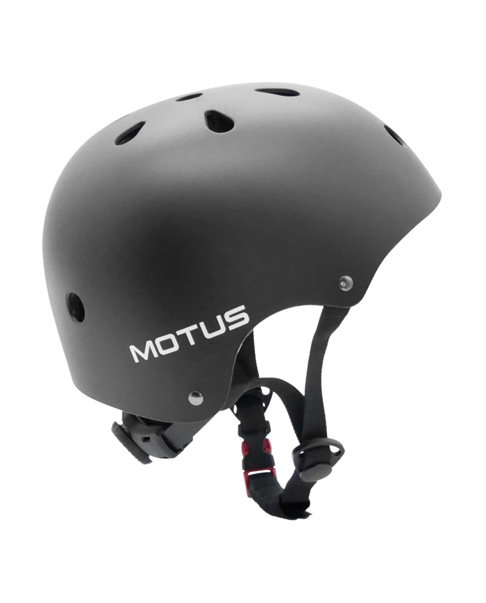 Adjustable MOTUS black helmet for bicycle, electric scooter