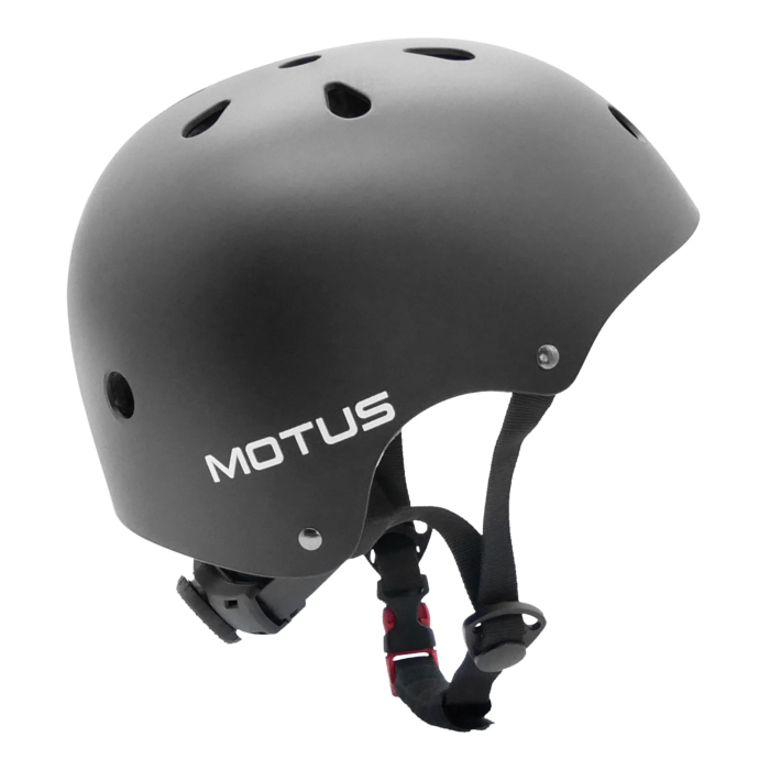 Adjustable MOTUS black helmet for bicycle, electric scooter