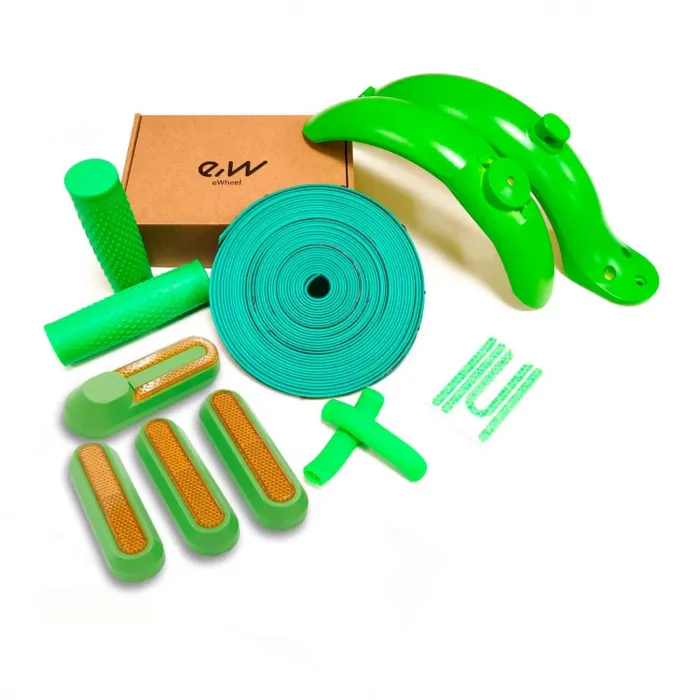 Green Personalization Kit for Electric Scooters