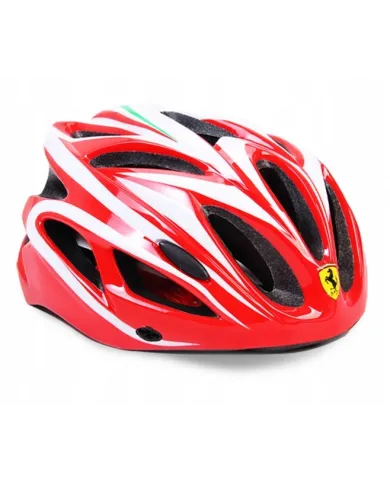 Ferrari FAH35 Red Urban Bicycle and Skate Helmet