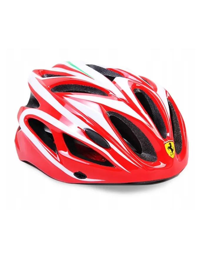 Ferrari FAH35 Red Urban Bicycle and Skate Helmet