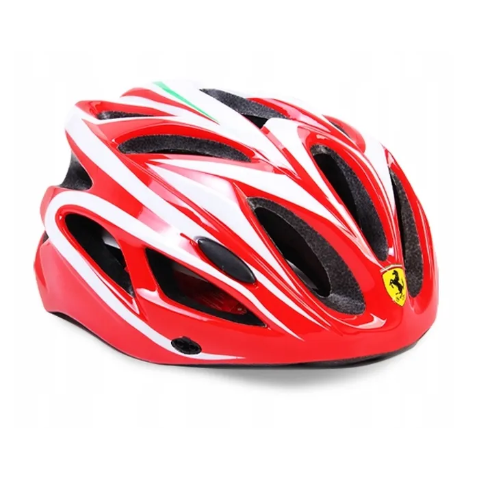 Ferrari FAH35 Red Urban Bicycle and Skate Helmet