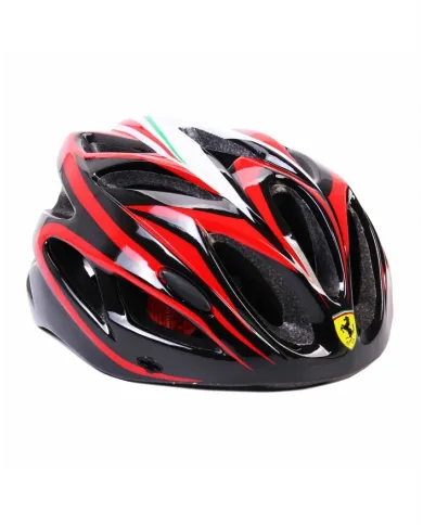 Ferrari FAH35 Black Urban Bicycle and Skate Helmet