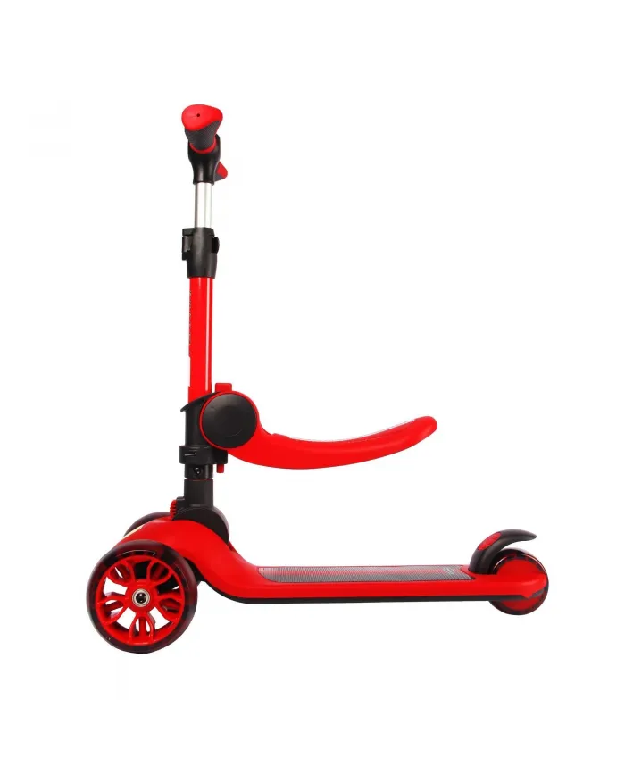 Ferrari children's three-wheeled scooter 2-in-1 FXK28-2 Red