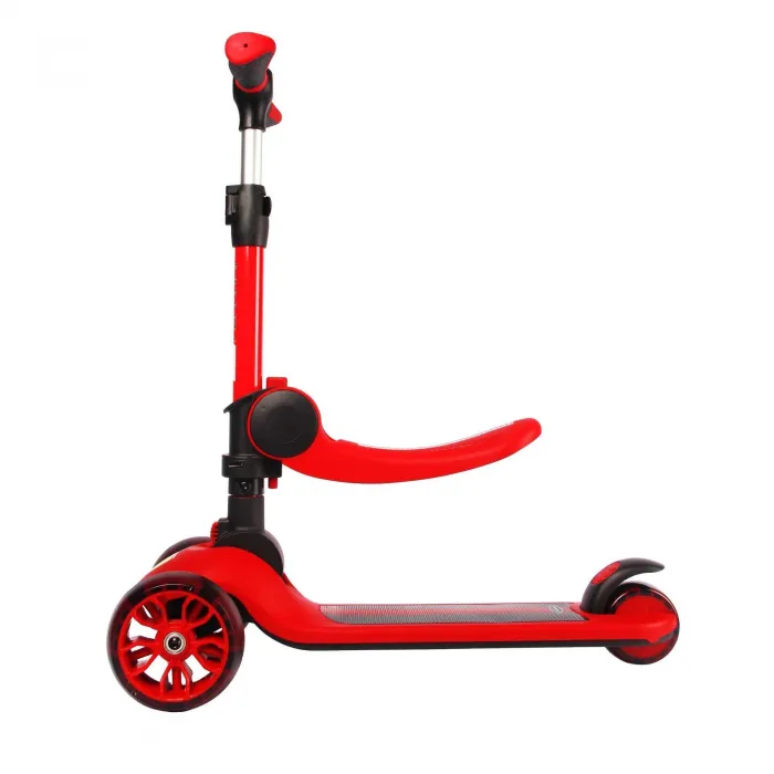 Ferrari children's three-wheeled scooter 2-in-1 FXK28-2 Red