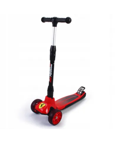 Ferrari FXK58 Red three-wheeled scooter