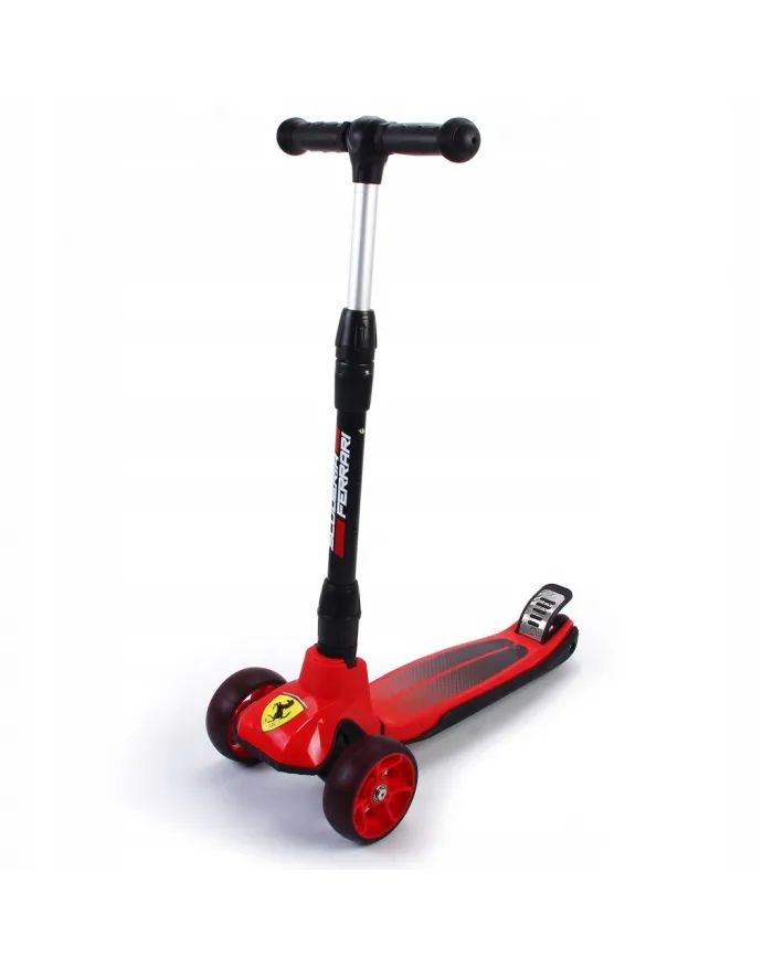 Ferrari FXK58 Red three-wheeled scooter