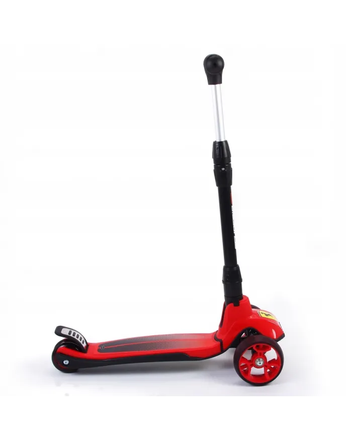 Ferrari FXK58 Red three-wheeled scooter