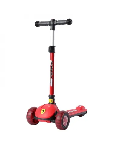 Ferrari FXK108 Red three-wheeled scooter