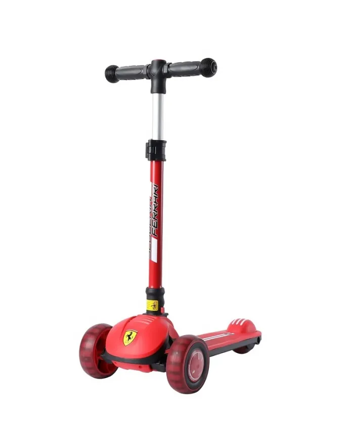 Ferrari FXK108 Red three-wheeled scooter