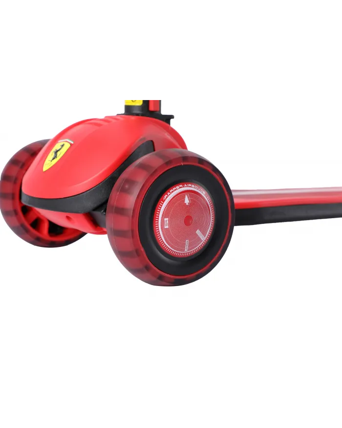 Ferrari FXK108 Red three-wheeled scooter