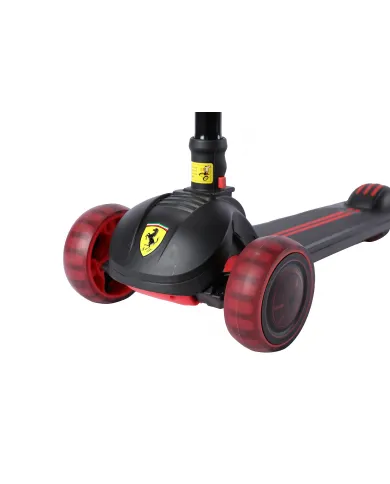 Ferrari FXK108 Black three-wheeled scooter