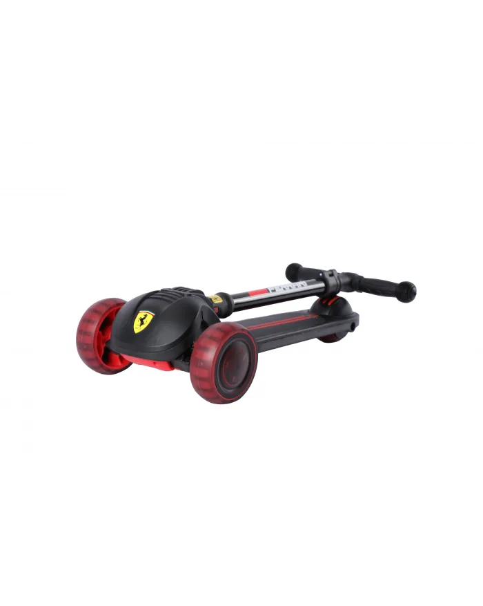Ferrari FXK108 Black three-wheeled scooter
