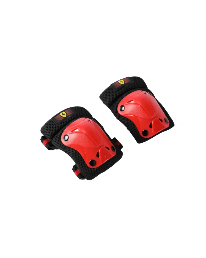 Ferrari children's knee, elbow and wrist protector set size XXS red