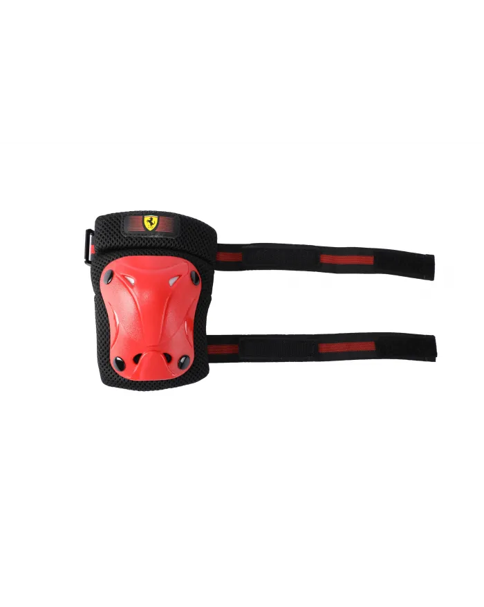 Ferrari children's knee, elbow and wrist protector set size XXS red