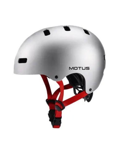MOTUS MD-107 Children's Bicycle Helmet Size M/S Silver