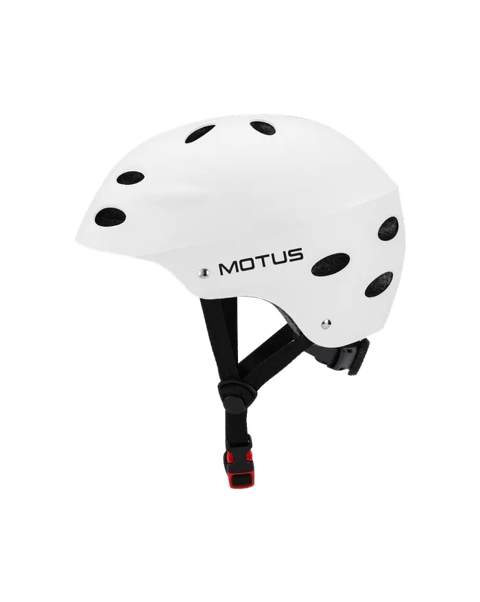 Adjustable bicycle helmet MOTUS HT-40 size M white