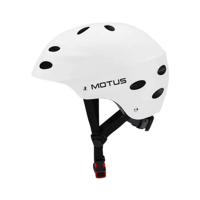Adjustable bicycle helmet MOTUS HT-40 size M white