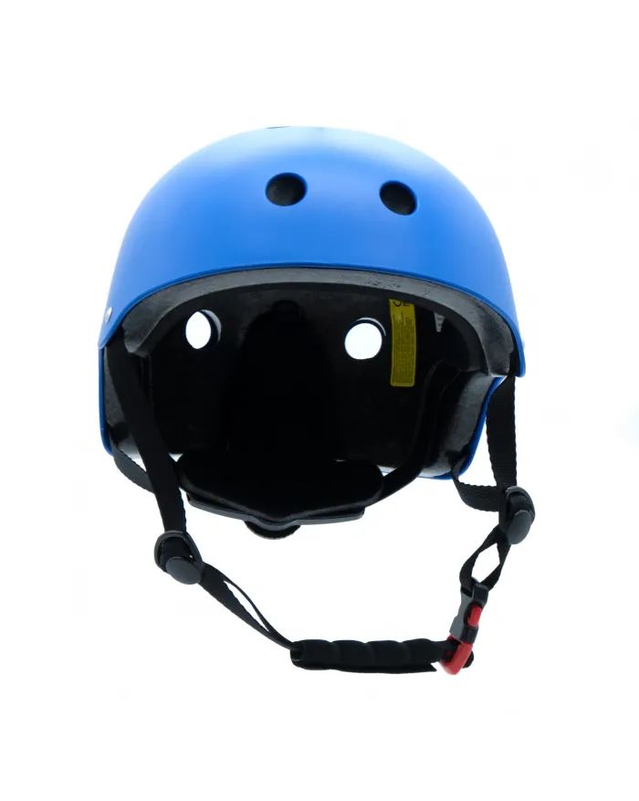 Adjustable bicycle helmet SIVER size S blue