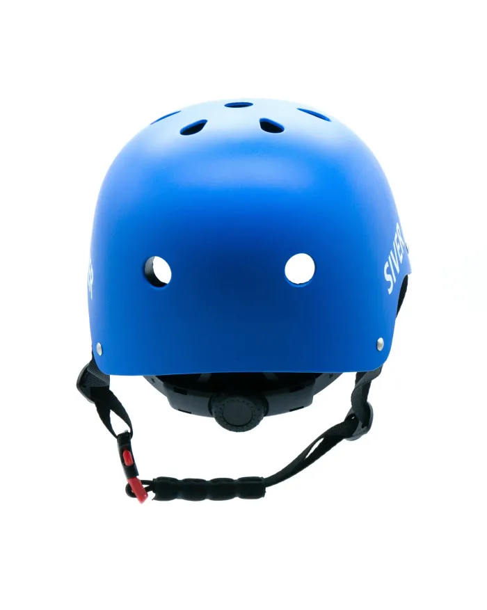 Adjustable SIVER Bicycle Helmet Size L Blue