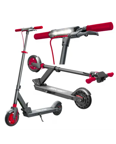 Motus Siver City Electric Scooter Red