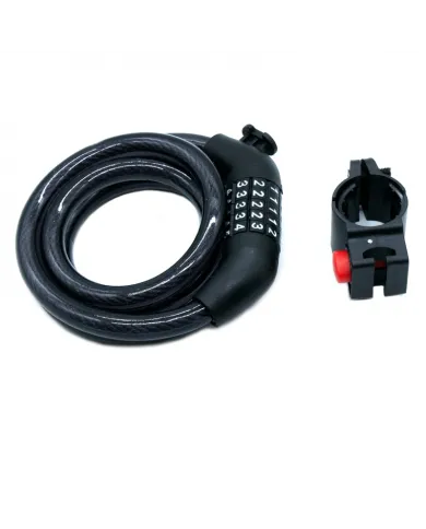 Folding anti-theft lock Motus cipher theft protection