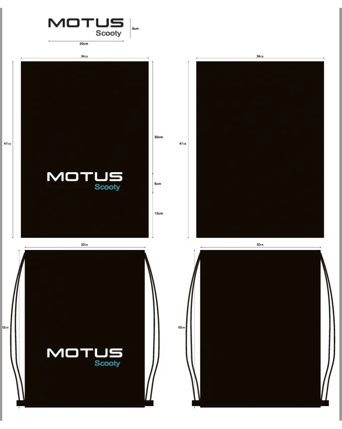 Motus Scooty Drawstring Backpack for Scooter