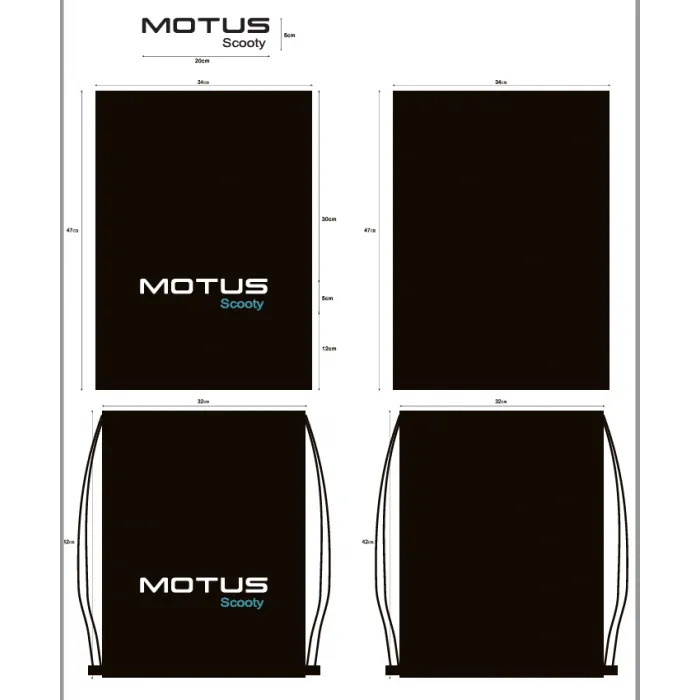 Motus Scooty Drawstring Backpack for Scooter