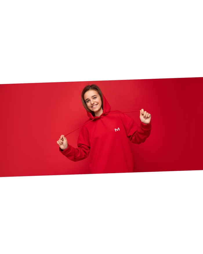 Womens' MOTUS Hoodie Size XS/S Colour Red
