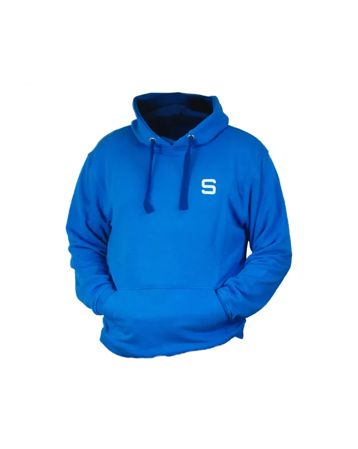 Men's SIVER Hoodie size M/L colour blue