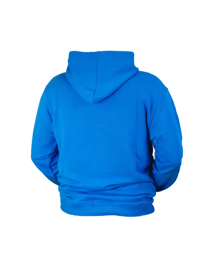 Men's SIVER Hoodie size M/L colour blue